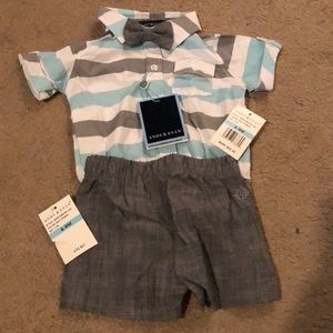 NWT!!! Andy and Evan baby boys 3 piece set 6-9 months
